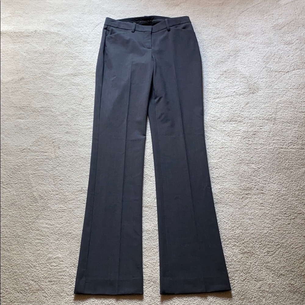 NWT Theory Max 2 Urban Pants Sz 0 Charcoal